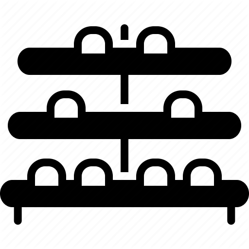 Collection, Rack, Shoe, Shoe Rack, Showcase, Stand Icon