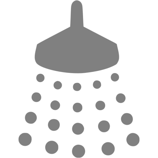 Gray Shower Icon