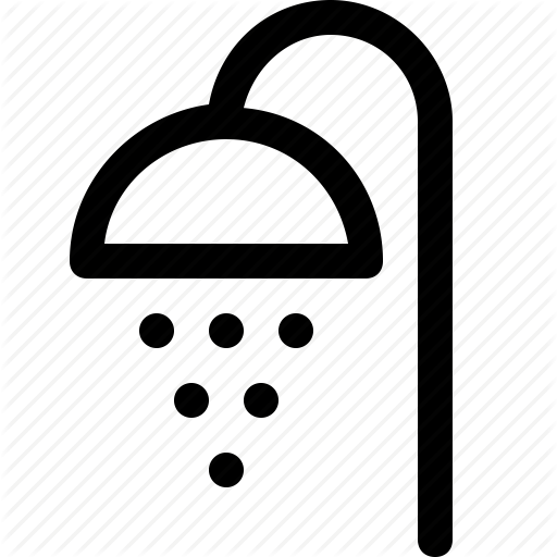 Bath, Bathroom, Facility, Hotel, Shower Icon