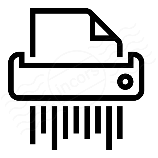 Iconexperience I Collection Shredder Icon