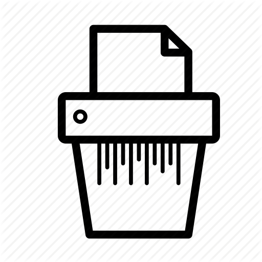 Sheet, Shred, Shredder Icon