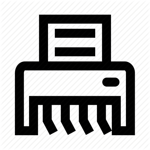 Confidential, Doc, Document, Office, Shredder Icon