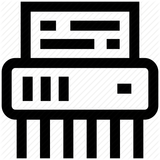 Cutter, Delete, Destroy, File, Machine, Office, Shredder Icon