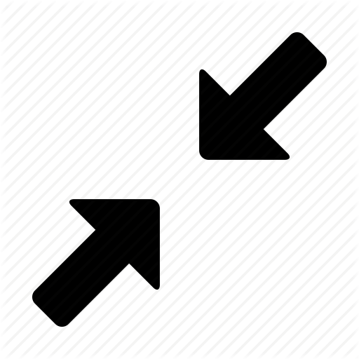 Minimize, Reduce, Resize, Screen, Shrink Icon