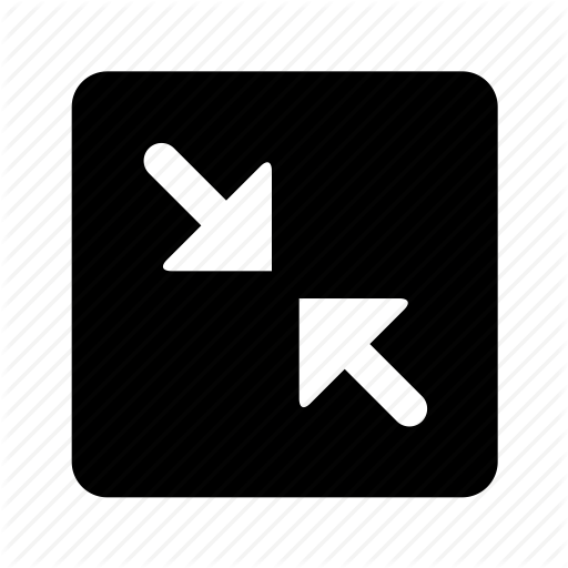 Action, Shrink Icon