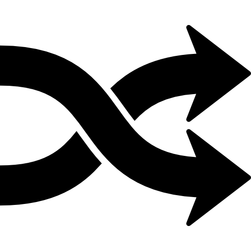 Arrow Shuffle Icons Free Download