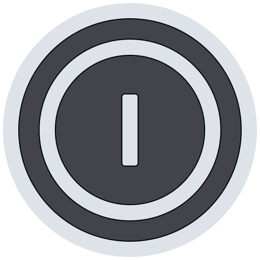 Turn Off, Power Off, Shutdown Icon