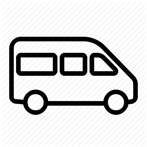 Airport, Bus, Public, Shuttle Icon