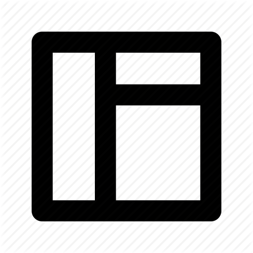 Layout, Sidebar, Ui, View Icon