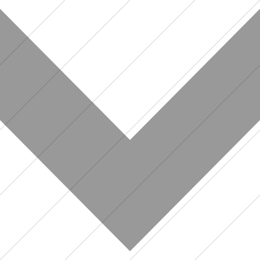 Simple Light Gray Classic Arrows Chevron Down Icon