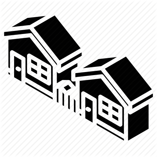 Building, Houses, Iso, Isometric, Real Estate Icon