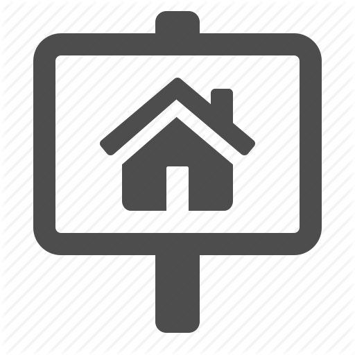 House, Real Estate, Rent, Sale, Sign, Signs Icon