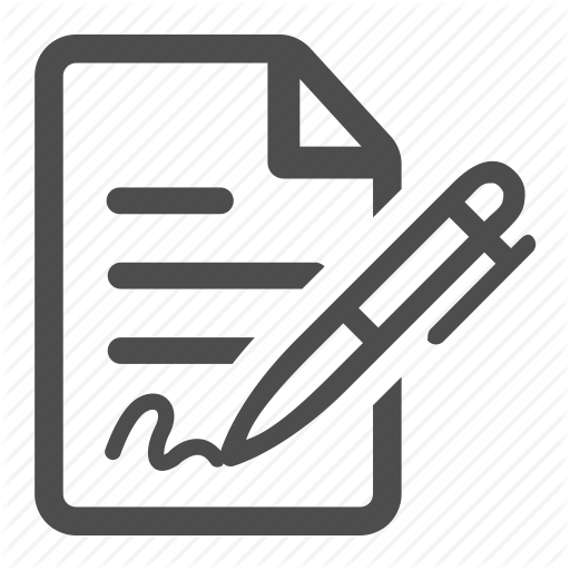 Contract, Document, File, Sign, Signature, Signed, Text Icon