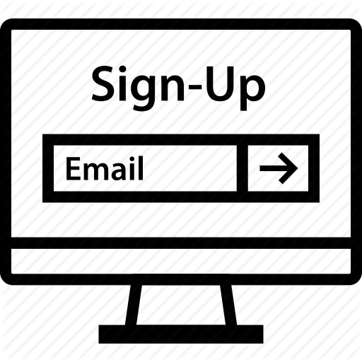 Internet, Newsletter, Online, Sign, Up, Web Icon