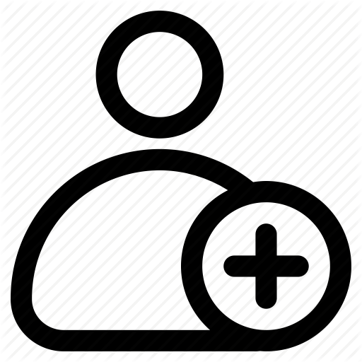 Add Contact, Add User, Directory User, New Profile, Signup Icon
