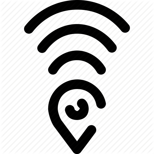 Gps, Hotspot, Location, Signal Icon