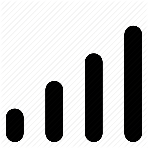 Bars, Data Signal, Service, Signal Icon