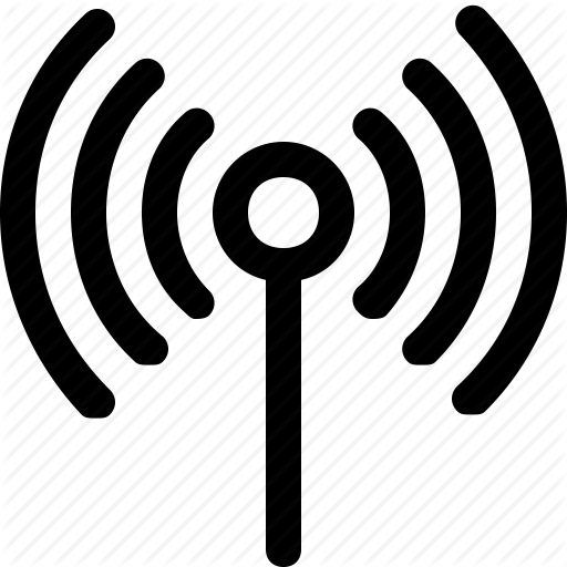 Broadcast, Radio, Signal Icon