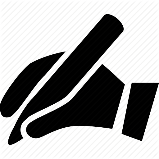 Sign, Signature Icon