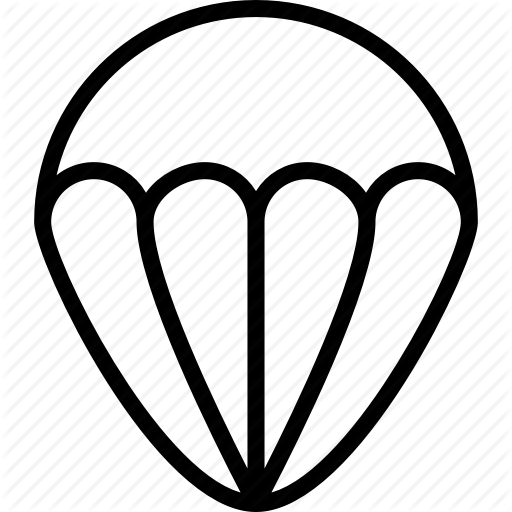 Clouds, Extreme, Fall, Fly, Plane, Skydiving Icon