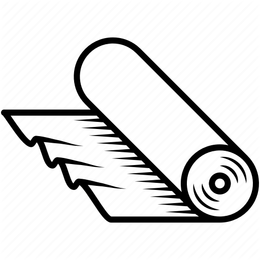 Cloth, Cotton, Fabric, Roll, Silk, Textile Icon