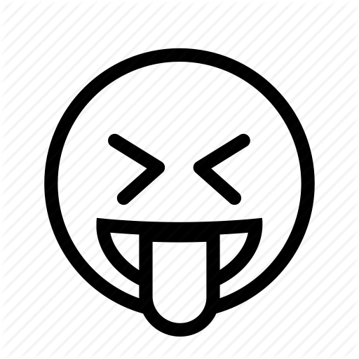 Emoji, Emoticon, Silly, Tounge Icon