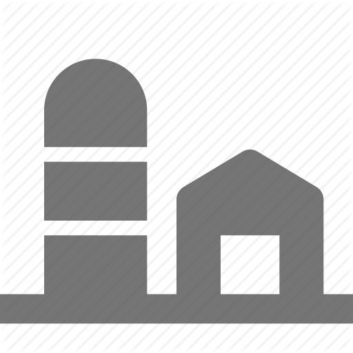 Barn, Farm, Silo Icon