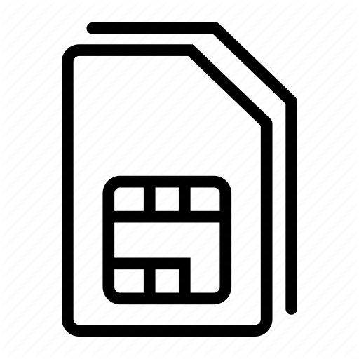 Card, Dual, Mobile, Sim, Smartphone Icon