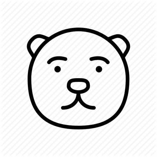 Animal, Bear, Brown, Face, Pet, Polar, Zoo Icon