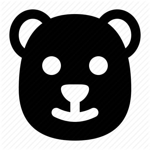 Animal, Bear, Grizzly, Head, Polar, Wild Icon