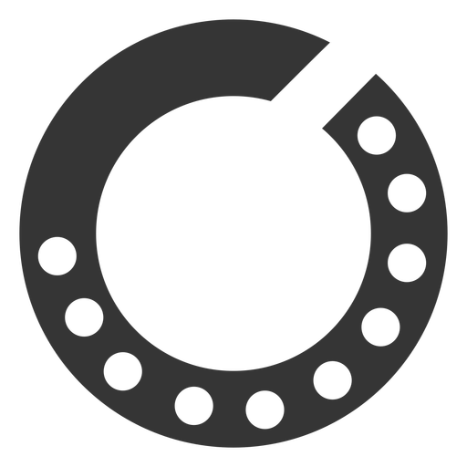 Simple Rotary Dial Icon