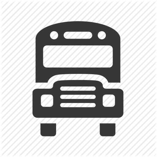 Bus, Education, Learning, Pictogram, Raw, School, School Bus