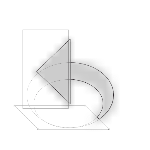 Using Simple Shapes, How Do I Recreate Twitter's In Feed Reply