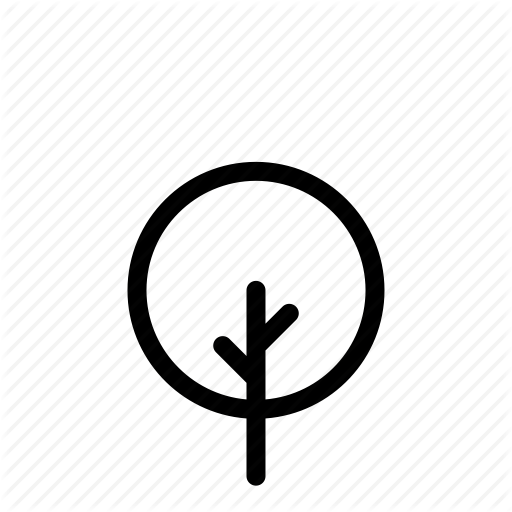 Branches, Circle, Tree Icon