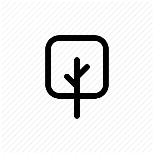 Branches, Square, Tree Icon