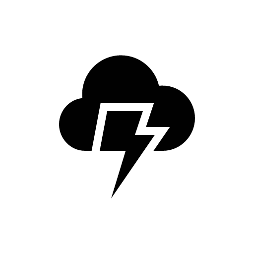 Thunderstorm Icon Free Of Ionicons