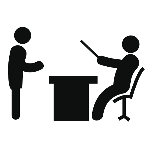 Boss Reading A Document Free Vector Icons Designed