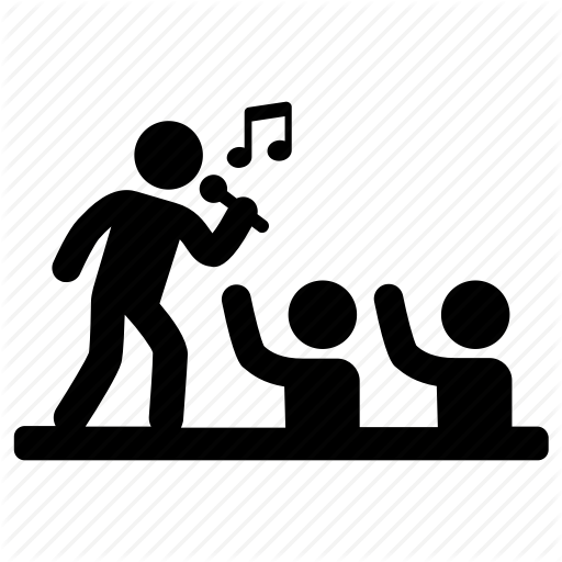 Sing, Singer, Singing Icon