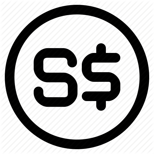 Dollar, Money, Singapore, Singaporean Icon