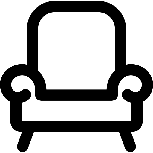 Single Couch Icons Free Download