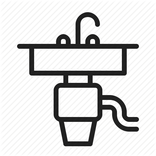 Disposal, Garbage, Kitchen, Sink Icon