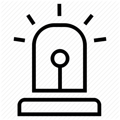 Alarm, Ambulance, Emergency, Flash, Police, Siren Icon