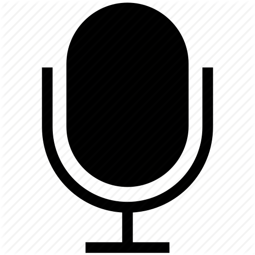 Mic, Microphone, Retro, Siri, Speaker Icon
