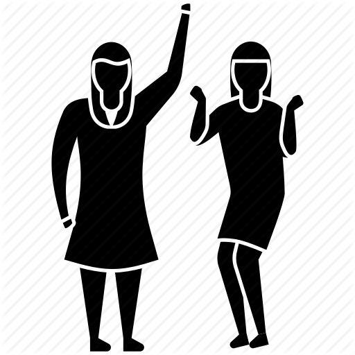 Female Friends Excitement, Friendship Happiness, Good Neighbors