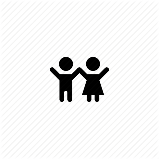 Boy, Brother, Daughter, Girl, Happy, Sister, Son Icon