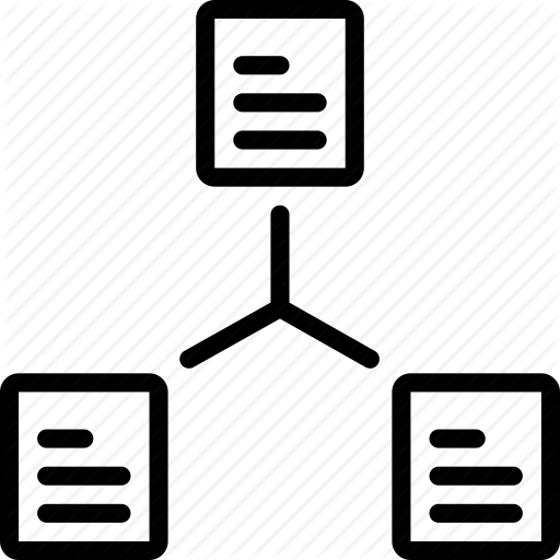 S, Hierarchy, Seo, Sitemap, User Flow Icon