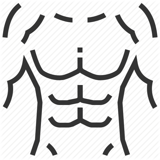 Body, Fitness, Pack, Six, Weight Icon