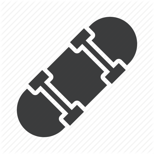Activity, Fun, Recreation, Skate, Skateboard, Skating Icon