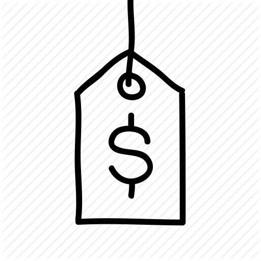 Banking, Drawn, Finance, Financial, Money, Pricetag, Sketch Icon