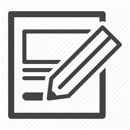 Edit, File, Sketch Icon